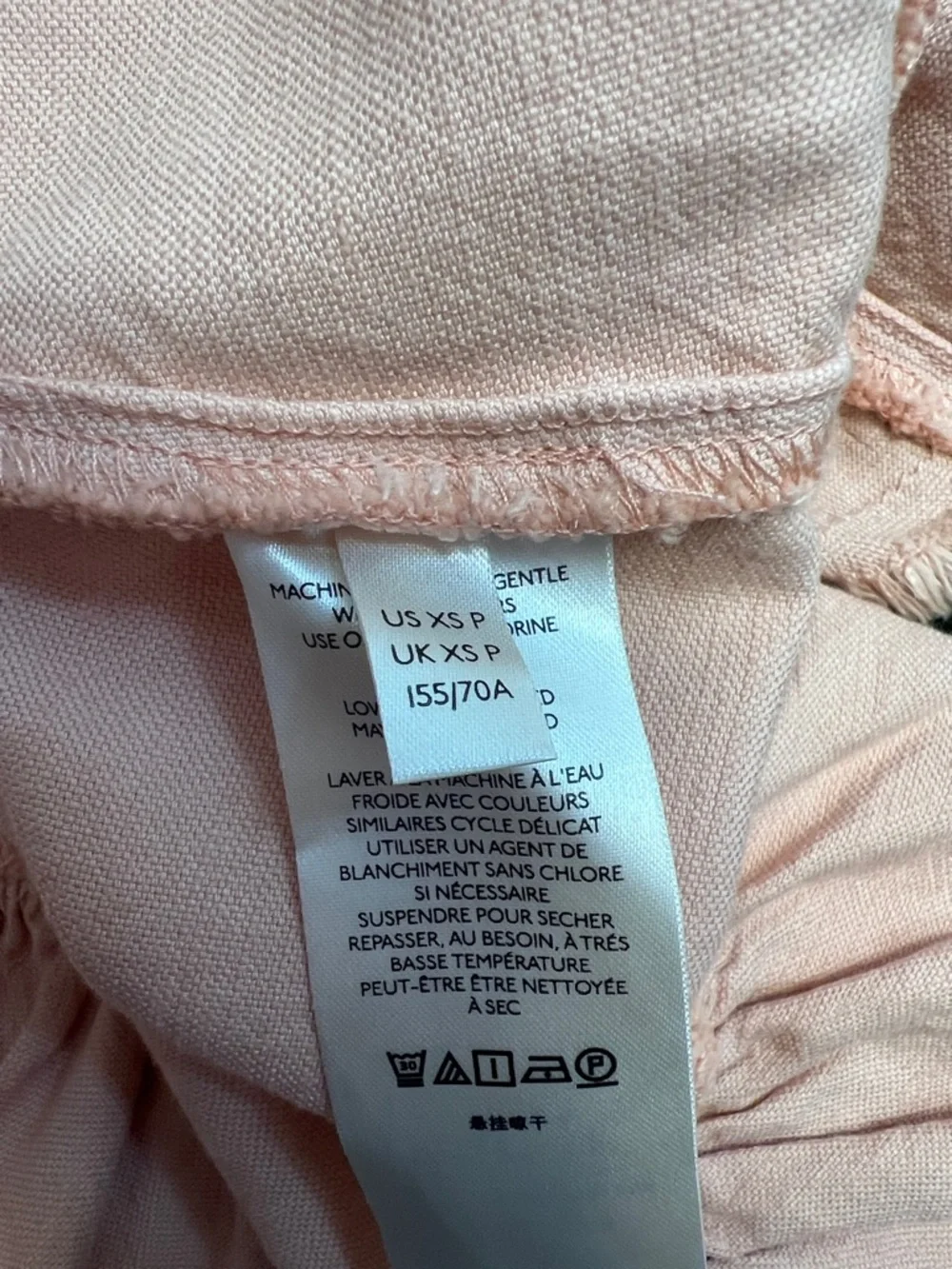 Anthropologie Pilcro Women's Chic Flirty Peach Nettie Ruffle Tie Skirt Size XSP - Picture 7 of 16